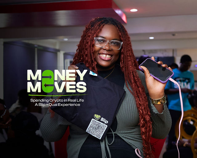 The official Money Moves Lagos cover shot, a Blip x Quai experience