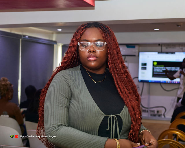 An attendee portrait at Money Moves Lagos